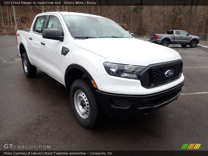 Oxford White / Ebony 2021 Ford Ranger XL SuperCrew 4x4