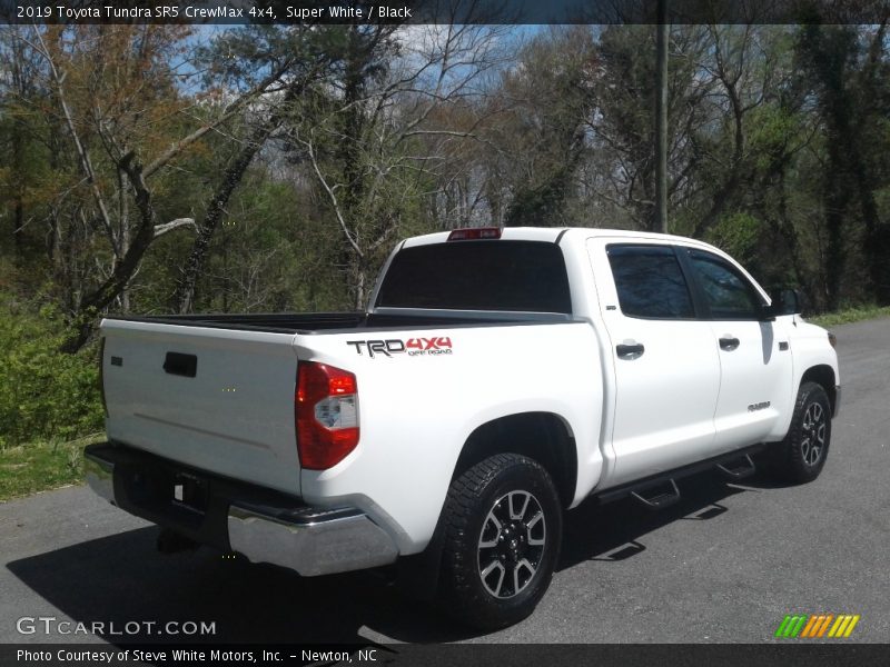 Super White / Black 2019 Toyota Tundra SR5 CrewMax 4x4