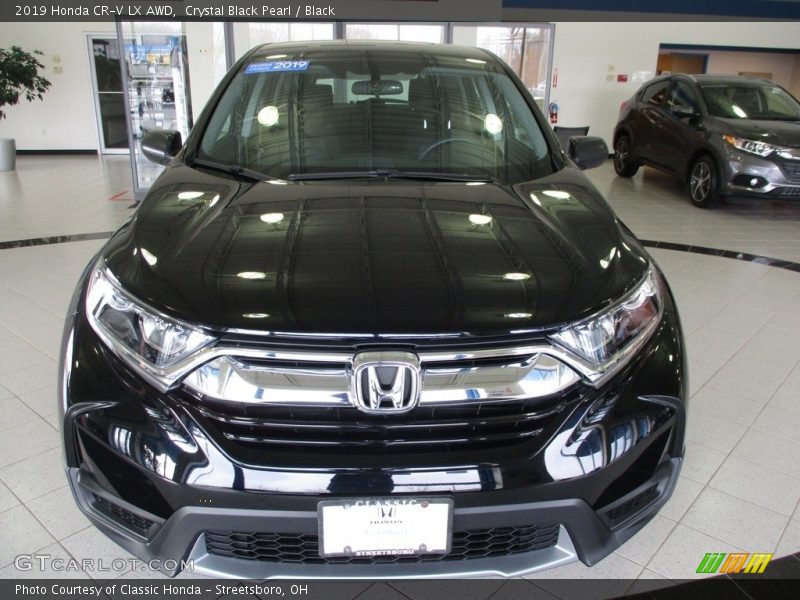 Crystal Black Pearl / Black 2019 Honda CR-V LX AWD
