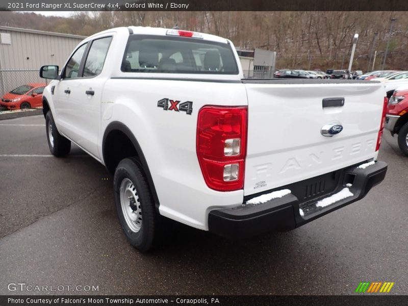 Oxford White / Ebony 2021 Ford Ranger XL SuperCrew 4x4