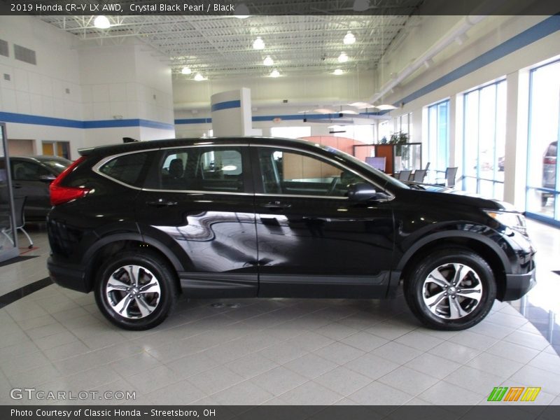 Crystal Black Pearl / Black 2019 Honda CR-V LX AWD