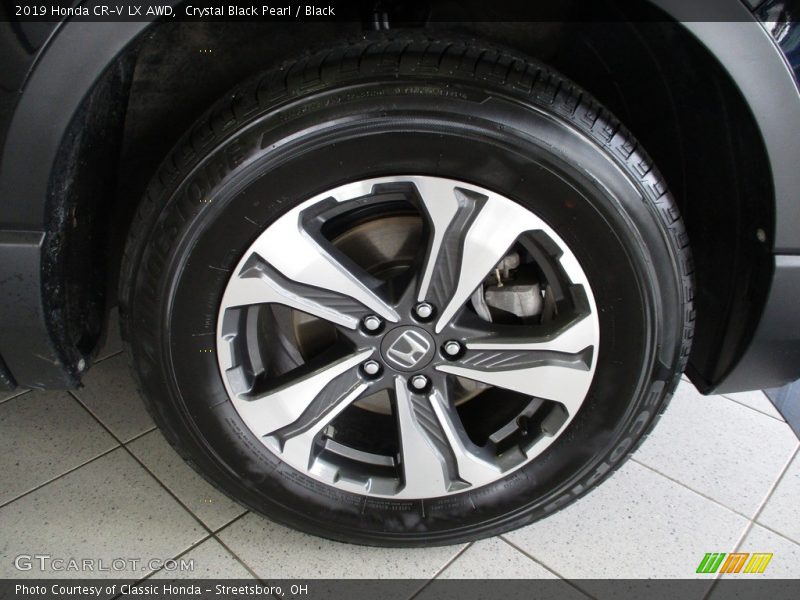 Crystal Black Pearl / Black 2019 Honda CR-V LX AWD
