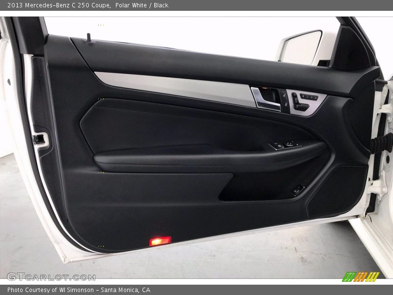 Polar White / Black 2013 Mercedes-Benz C 250 Coupe