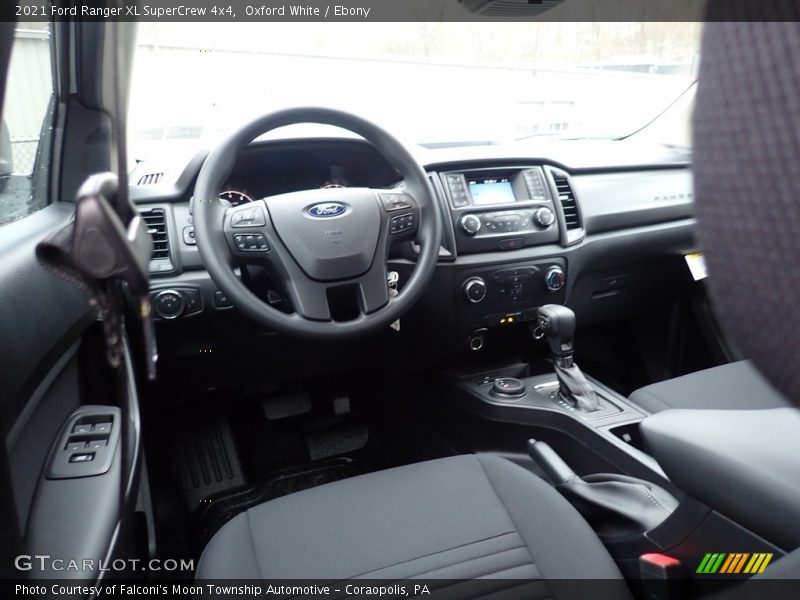 Oxford White / Ebony 2021 Ford Ranger XL SuperCrew 4x4