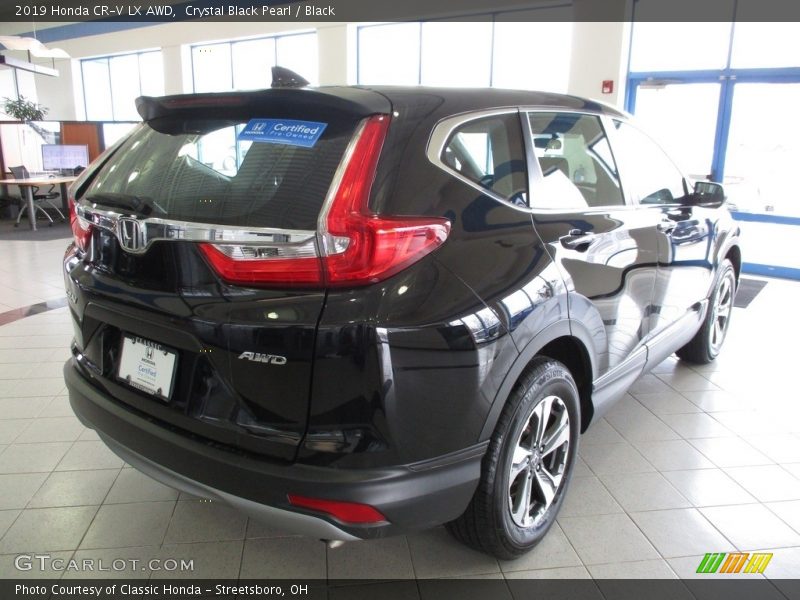 Crystal Black Pearl / Black 2019 Honda CR-V LX AWD