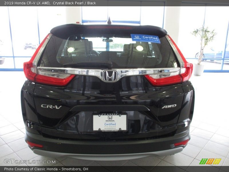 Crystal Black Pearl / Black 2019 Honda CR-V LX AWD