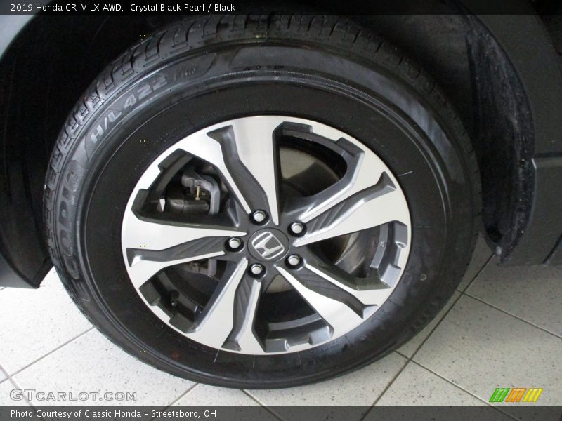 Crystal Black Pearl / Black 2019 Honda CR-V LX AWD