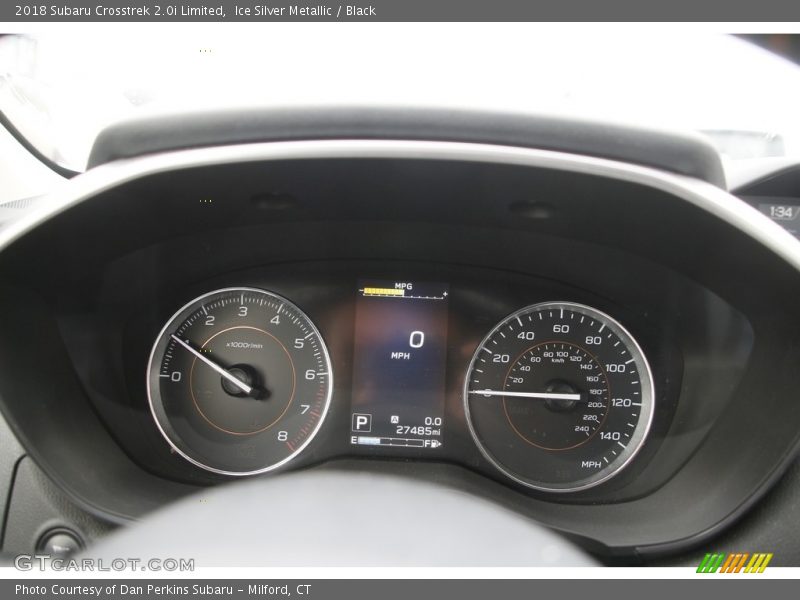 Ice Silver Metallic / Black 2018 Subaru Crosstrek 2.0i Limited