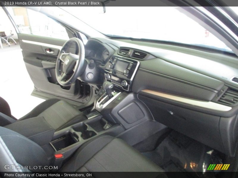 Crystal Black Pearl / Black 2019 Honda CR-V LX AWD