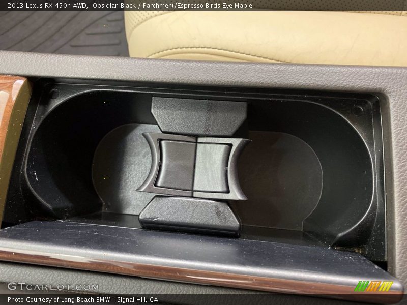 Obsidian Black / Parchment/Espresso Birds Eye Maple 2013 Lexus RX 450h AWD