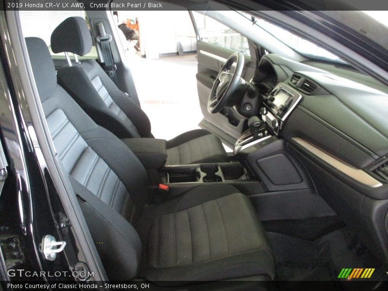 Crystal Black Pearl / Black 2019 Honda CR-V LX AWD
