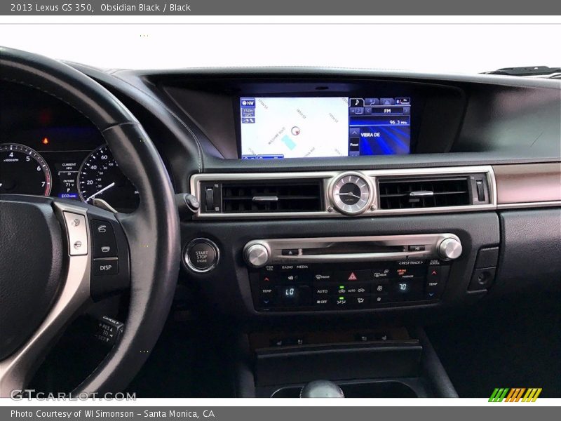 Obsidian Black / Black 2013 Lexus GS 350
