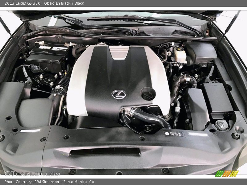 Obsidian Black / Black 2013 Lexus GS 350