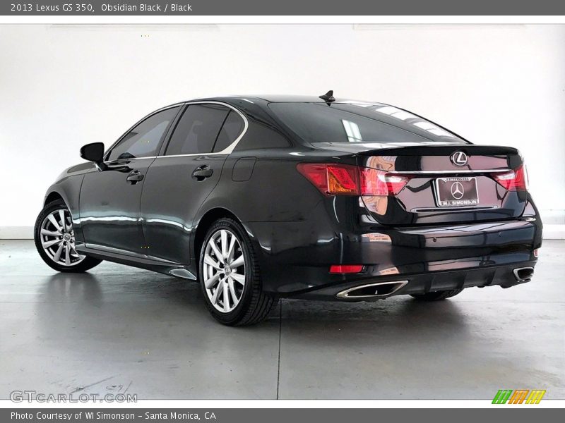 Obsidian Black / Black 2013 Lexus GS 350