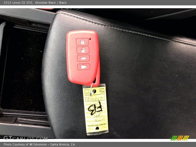 Obsidian Black / Black 2013 Lexus GS 350
