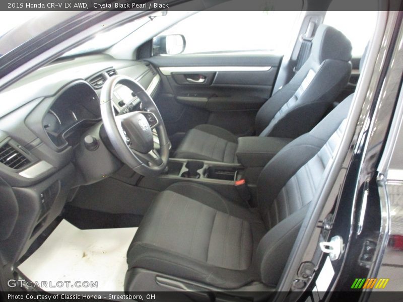 Crystal Black Pearl / Black 2019 Honda CR-V LX AWD