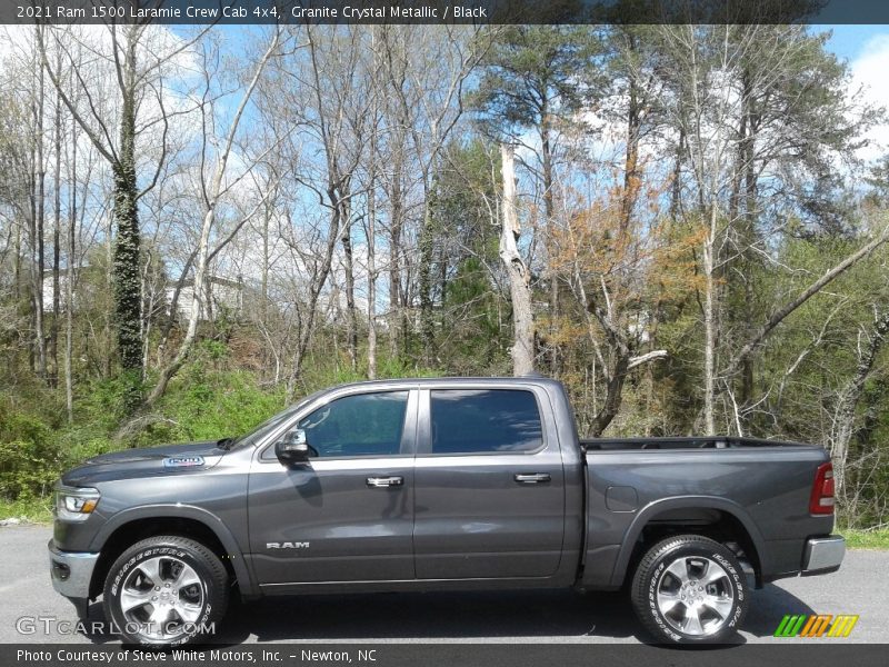  2021 1500 Laramie Crew Cab 4x4 Granite Crystal Metallic