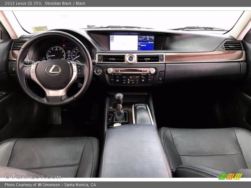 Obsidian Black / Black 2013 Lexus GS 350