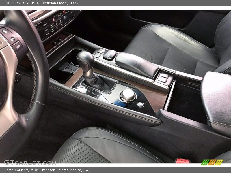 Obsidian Black / Black 2013 Lexus GS 350