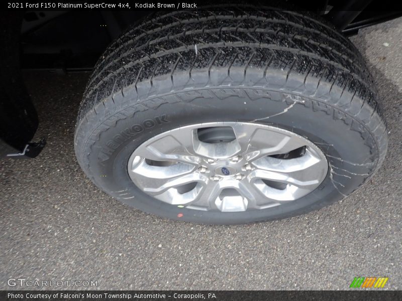 Kodiak Brown / Black 2021 Ford F150 Platinum SuperCrew 4x4