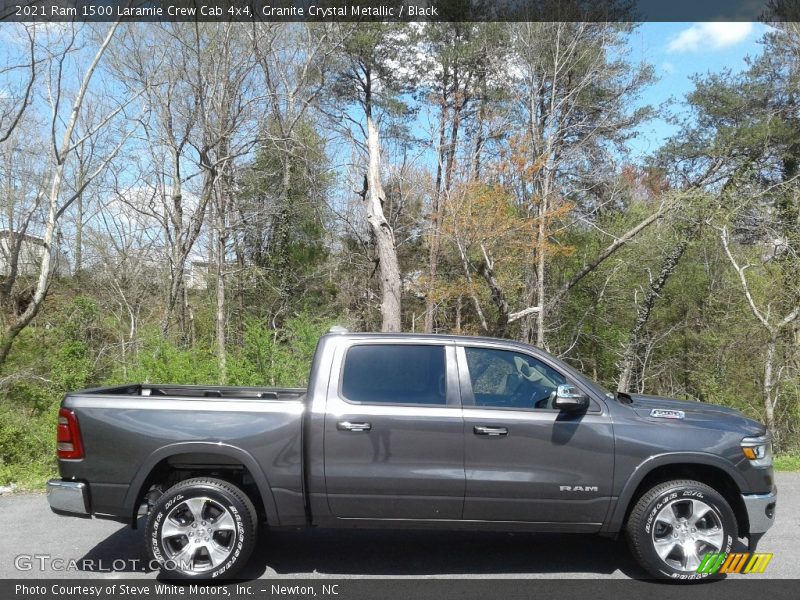  2021 1500 Laramie Crew Cab 4x4 Granite Crystal Metallic