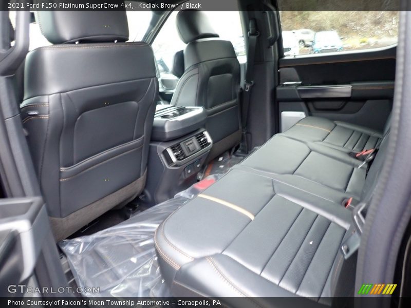 Kodiak Brown / Black 2021 Ford F150 Platinum SuperCrew 4x4