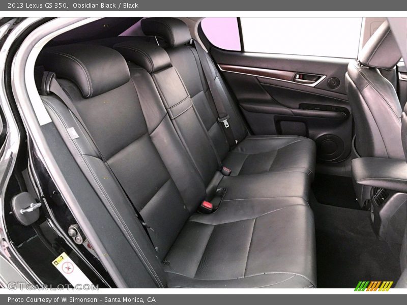 Obsidian Black / Black 2013 Lexus GS 350