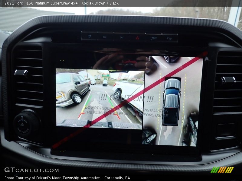 Kodiak Brown / Black 2021 Ford F150 Platinum SuperCrew 4x4