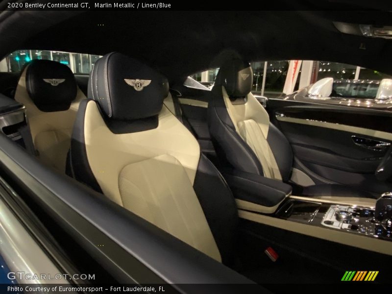 Front Seat of 2020 Continental GT 