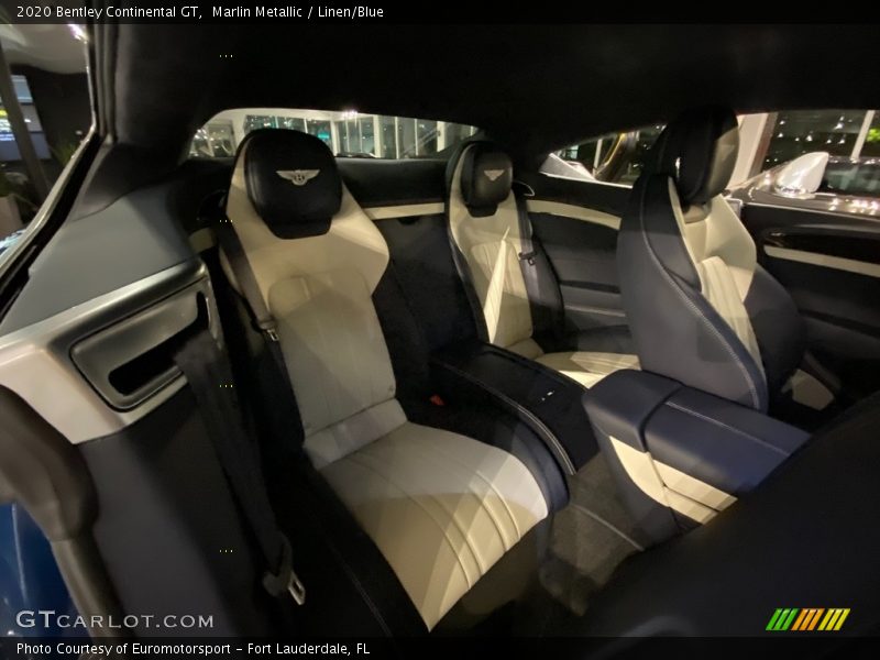 Rear Seat of 2020 Continental GT 