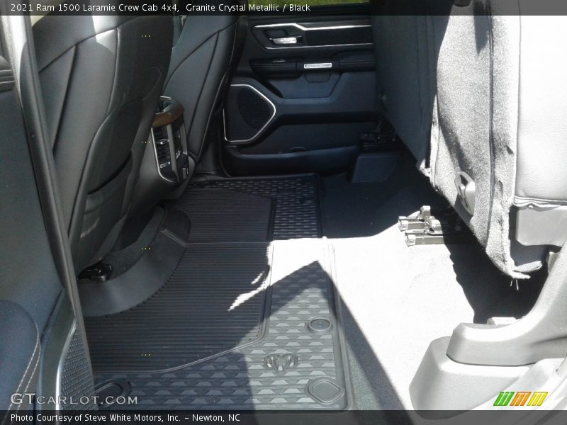 Granite Crystal Metallic / Black 2021 Ram 1500 Laramie Crew Cab 4x4