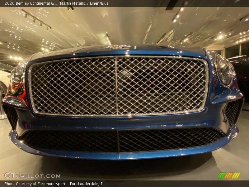 Marlin Metallic / Linen/Blue 2020 Bentley Continental GT