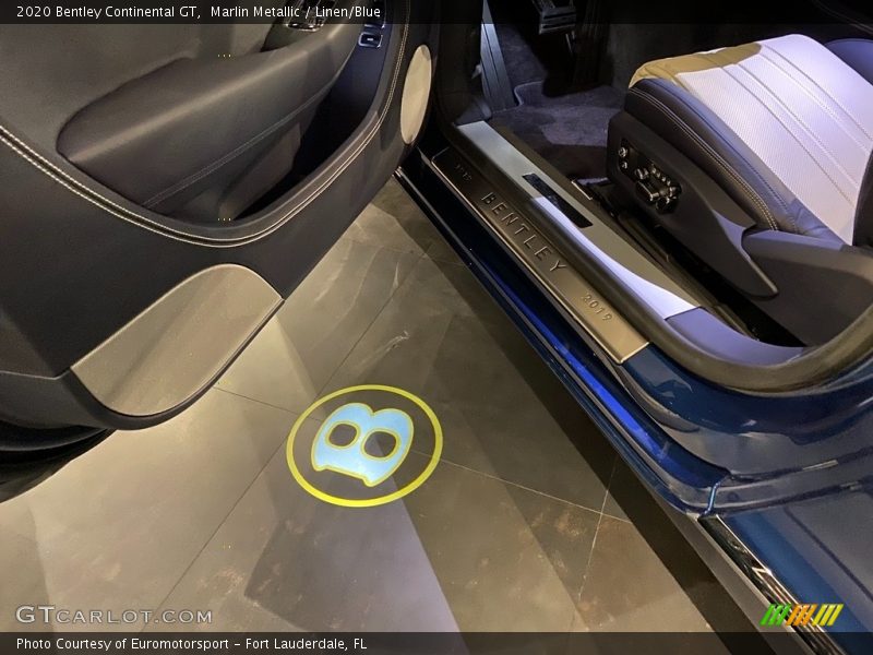 Marlin Metallic / Linen/Blue 2020 Bentley Continental GT