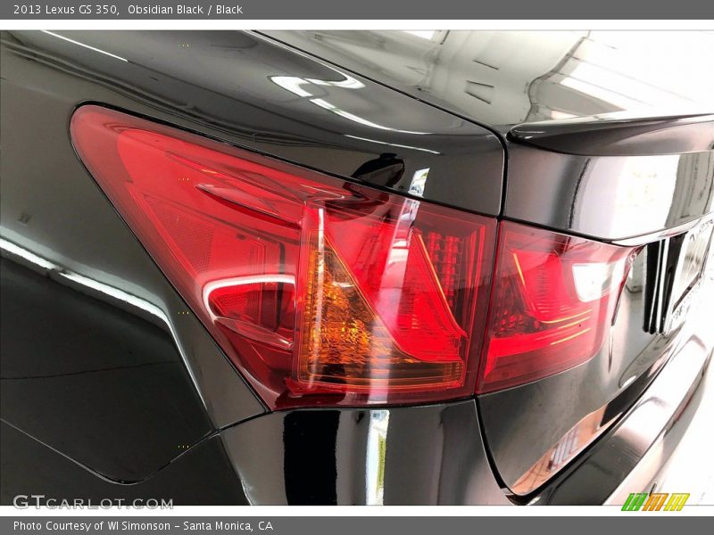 Obsidian Black / Black 2013 Lexus GS 350