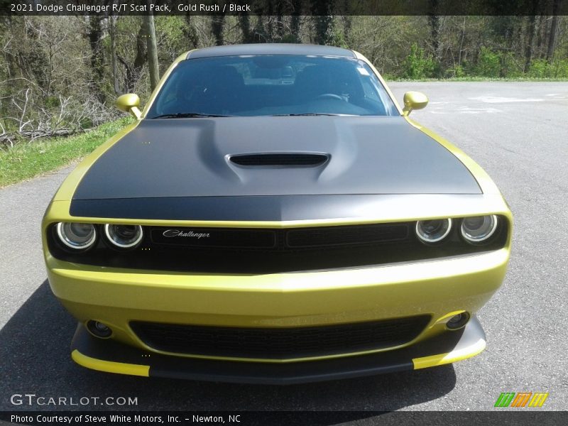 Gold Rush / Black 2021 Dodge Challenger R/T Scat Pack