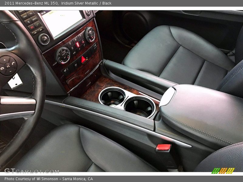 Iridium Silver Metallic / Black 2011 Mercedes-Benz ML 350