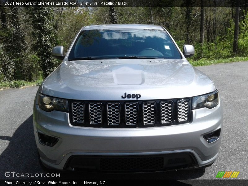 Billet Silver Metallic / Black 2021 Jeep Grand Cherokee Laredo 4x4