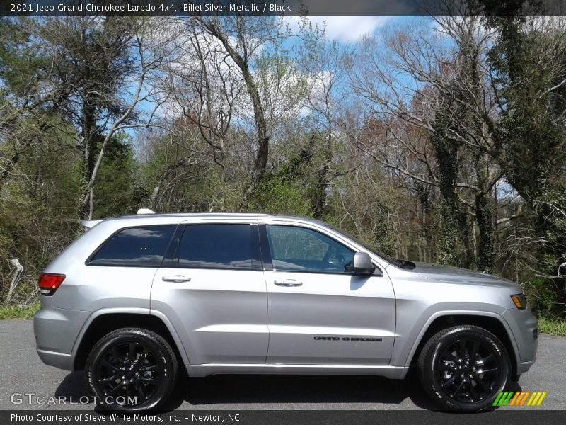 Billet Silver Metallic / Black 2021 Jeep Grand Cherokee Laredo 4x4