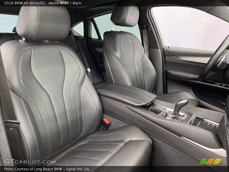 Alpine White / Black 2018 BMW X6 sDrive35i