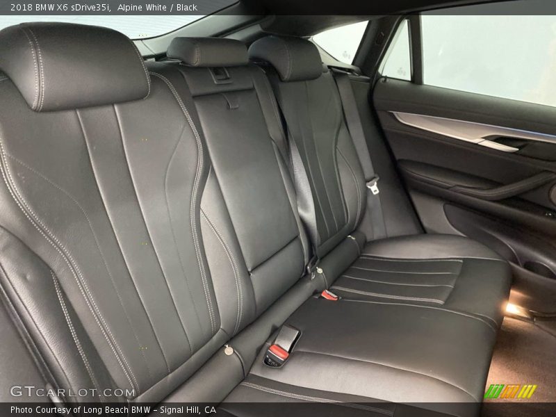 Alpine White / Black 2018 BMW X6 sDrive35i