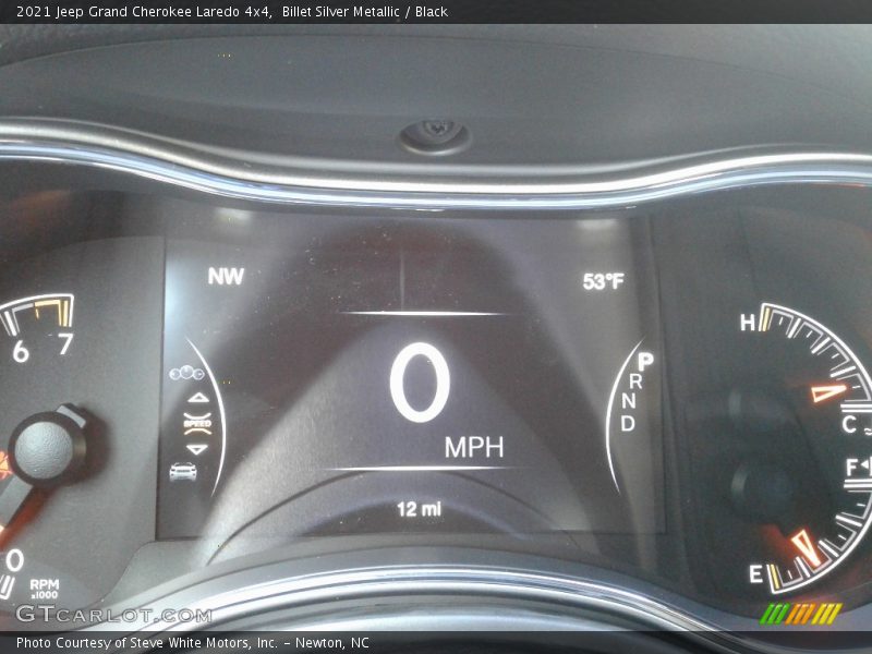 Billet Silver Metallic / Black 2021 Jeep Grand Cherokee Laredo 4x4