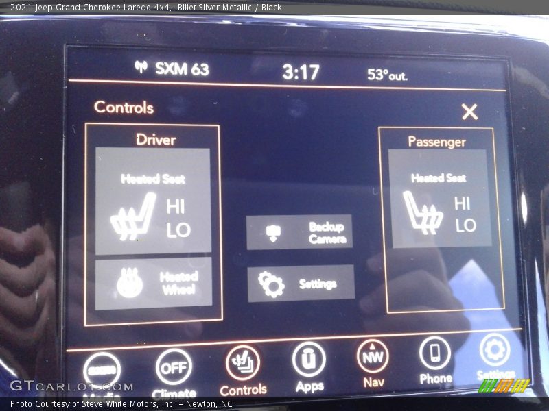 Billet Silver Metallic / Black 2021 Jeep Grand Cherokee Laredo 4x4