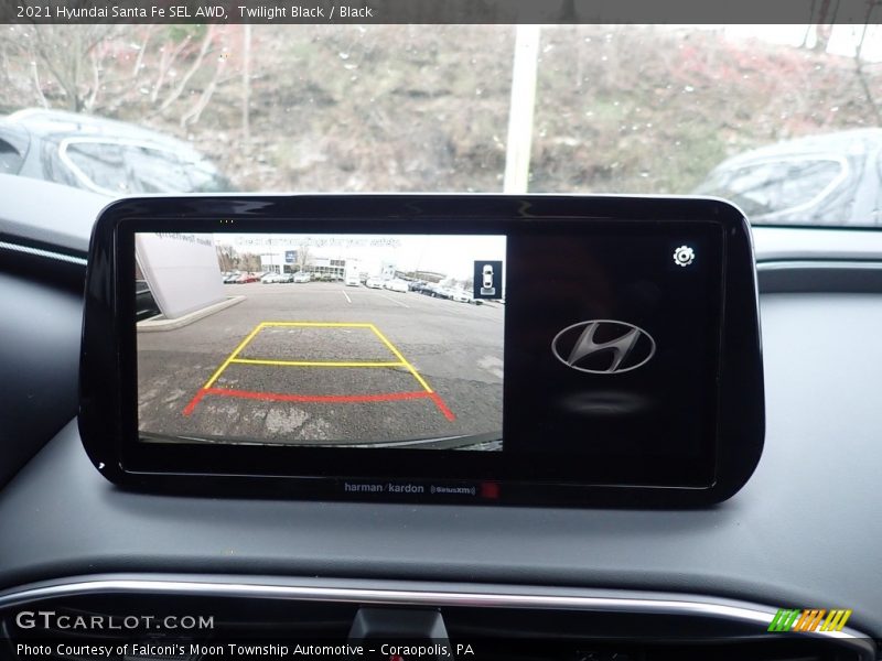 Twilight Black / Black 2021 Hyundai Santa Fe SEL AWD