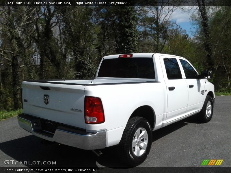 Bright White / Diesel Gray/Black 2021 Ram 1500 Classic Crew Cab 4x4