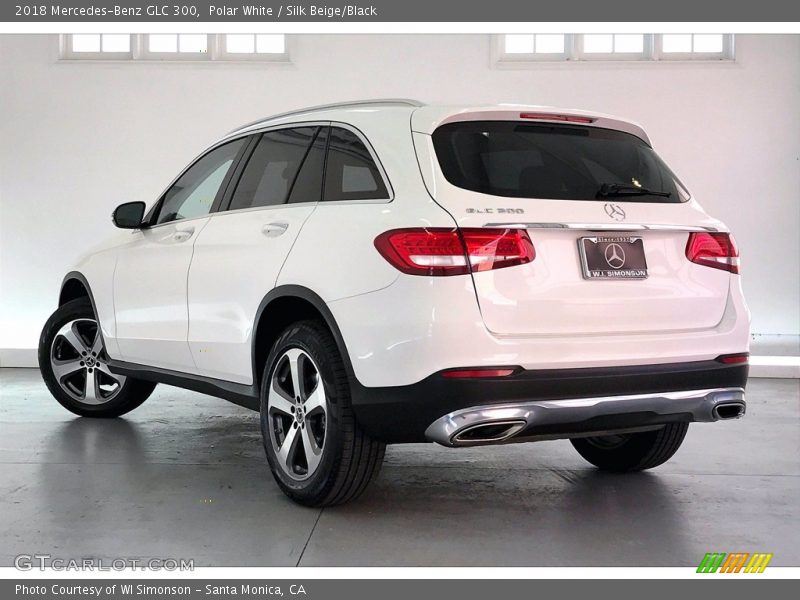 Polar White / Silk Beige/Black 2018 Mercedes-Benz GLC 300