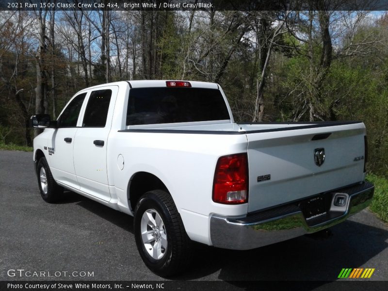 Bright White / Diesel Gray/Black 2021 Ram 1500 Classic Crew Cab 4x4