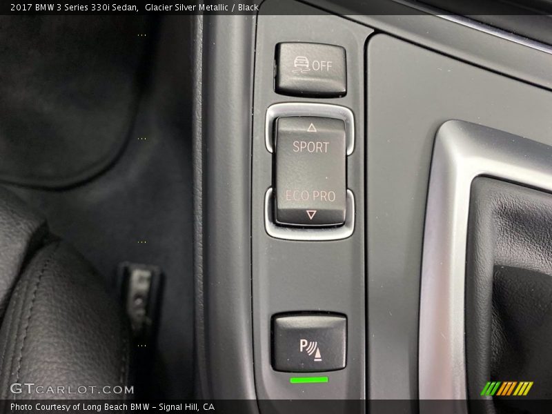 Glacier Silver Metallic / Black 2017 BMW 3 Series 330i Sedan