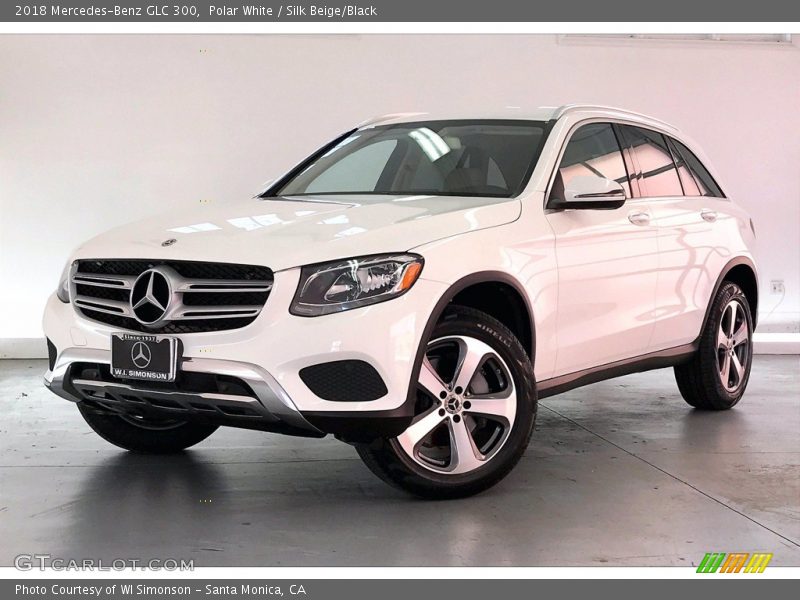 Polar White / Silk Beige/Black 2018 Mercedes-Benz GLC 300