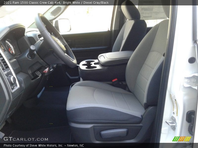 Bright White / Diesel Gray/Black 2021 Ram 1500 Classic Crew Cab 4x4
