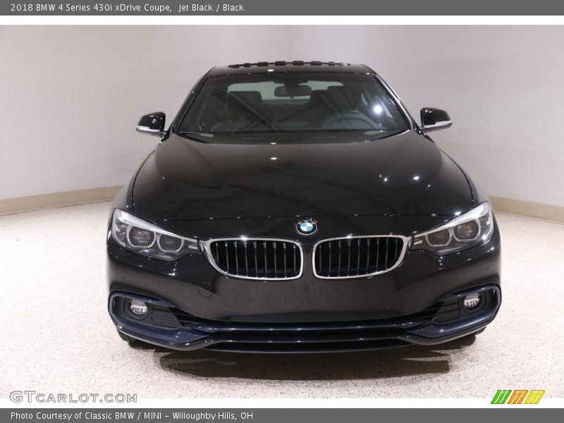 Jet Black / Black 2018 BMW 4 Series 430i xDrive Coupe
